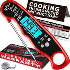 Digital Meat Thermometer with Backlit Display and 2-Second Response Time All Vera Mart