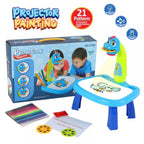 Drawing Projector with LED Light and Reusable Board, Multiple Pattern Slides All Vera Mart