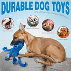 Multi Tentacle Dog Toy with Squeakers and Crinkle for Power Chewers All Vera Mart