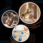 Self-Rolling Dog Ball with Obstacle Avoidance and Rechargeable Battery All Vera Mart
