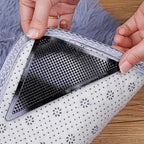 Adhesive Rug Gripper Pads with Multi-Surface Compatibility and Reusable Design All Vera Mart