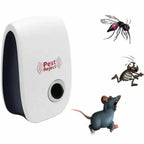 Ultrasonic Pest Repeller with Adaptive Frequency and Low-Power Plug-In 100-800 Sq Ft All Vera Mart