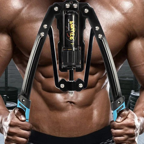 Adjustable Chest Exerciser with 20 Resistance Levels and Hydraulic Safety Protection All Vera Mart