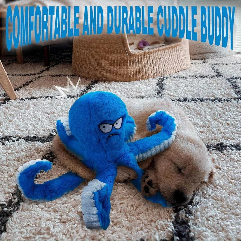Multi Tentacle Dog Toy with Squeakers and Crinkle for Power Chewers All Vera Mart