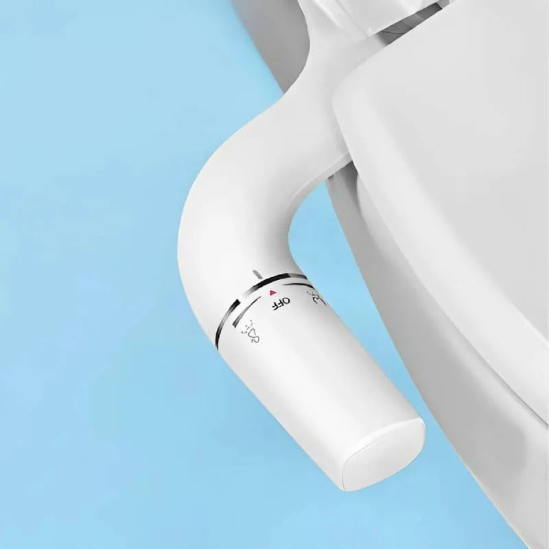 Toilet Bidet Attachment with Dual Nozzle System and Adjustable Pressure All Vera Mart