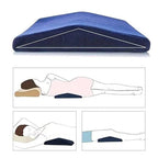 Lumbar Support Pillow with Contoured Spine Alignment and Heat Reducing Airflow All Vera Mart