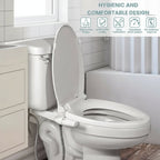 Toilet Bidet Attachment with Dual Nozzle System and Adjustable Pressure All Vera Mart
