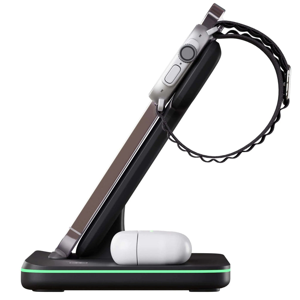 Wireless Charging Dock for Phone, Earbuds and Smartwatch with Fast Charge All Vera Mart