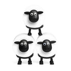 Toilet Paper Roll Holder with Rounded Stacking Design, 3 Pack All Vera Mart