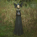 Witch Character Sculpture for Indoor Tabletop Display and Seasonal Décor All Vera Mart