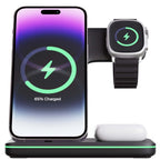 Wireless Charging Dock for Phone, Earbuds and Smartwatch with Fast Charge All Vera Mart