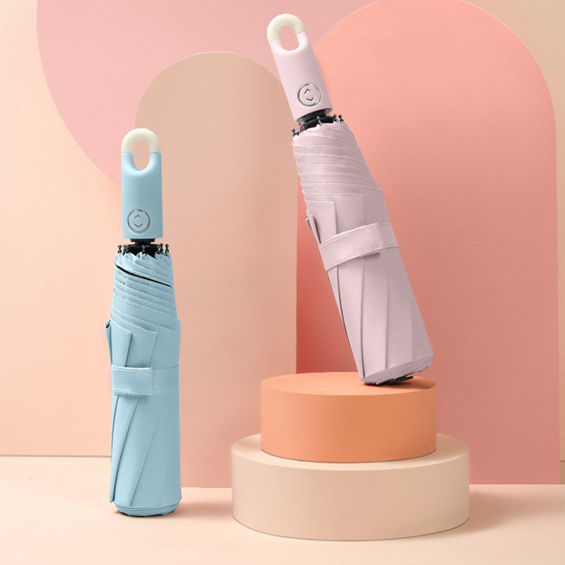 Automatic Opening Umbrella with 360 Rotating Handle and Built-In Hook All Vera Mart