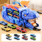 Toy Truck with Lifting Tailgate and Rotating Wheels, Mini Dinosaur Figures All Vera Mart