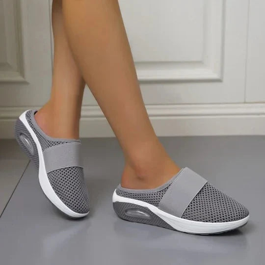 Wedge Sandals with Arch Support and Mesh Upper for Extended Walking All Vera Mart