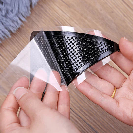 Adhesive Rug Gripper Pads with Multi-Surface Compatibility and Reusable Design All Vera Mart
