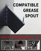 Grill Grease Collector with Fitted Lid and Reusable Liner for 1.6 Inch Square Spouts All Vera Mart