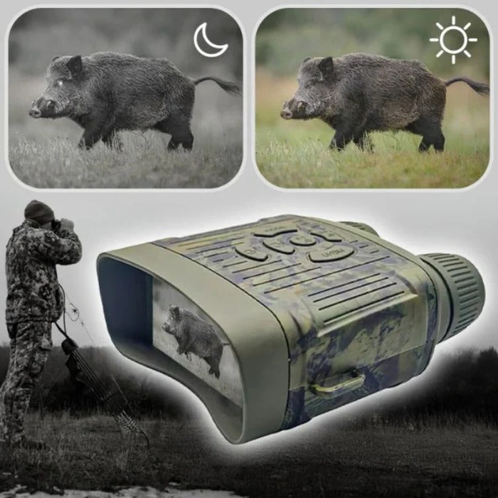 Infrared Binoculars with HD Recording and Dual Zoom, 1000ft Range All Vera Mart