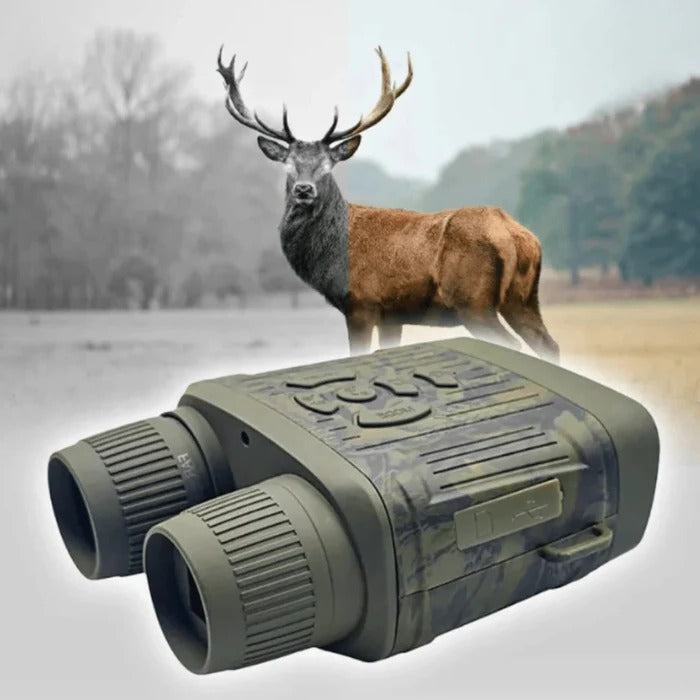 Infrared Binoculars with HD Recording and Dual Zoom, 1000ft Range All Vera Mart