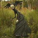 Witch Character Sculpture for Indoor Tabletop Display and Seasonal Décor All Vera Mart
