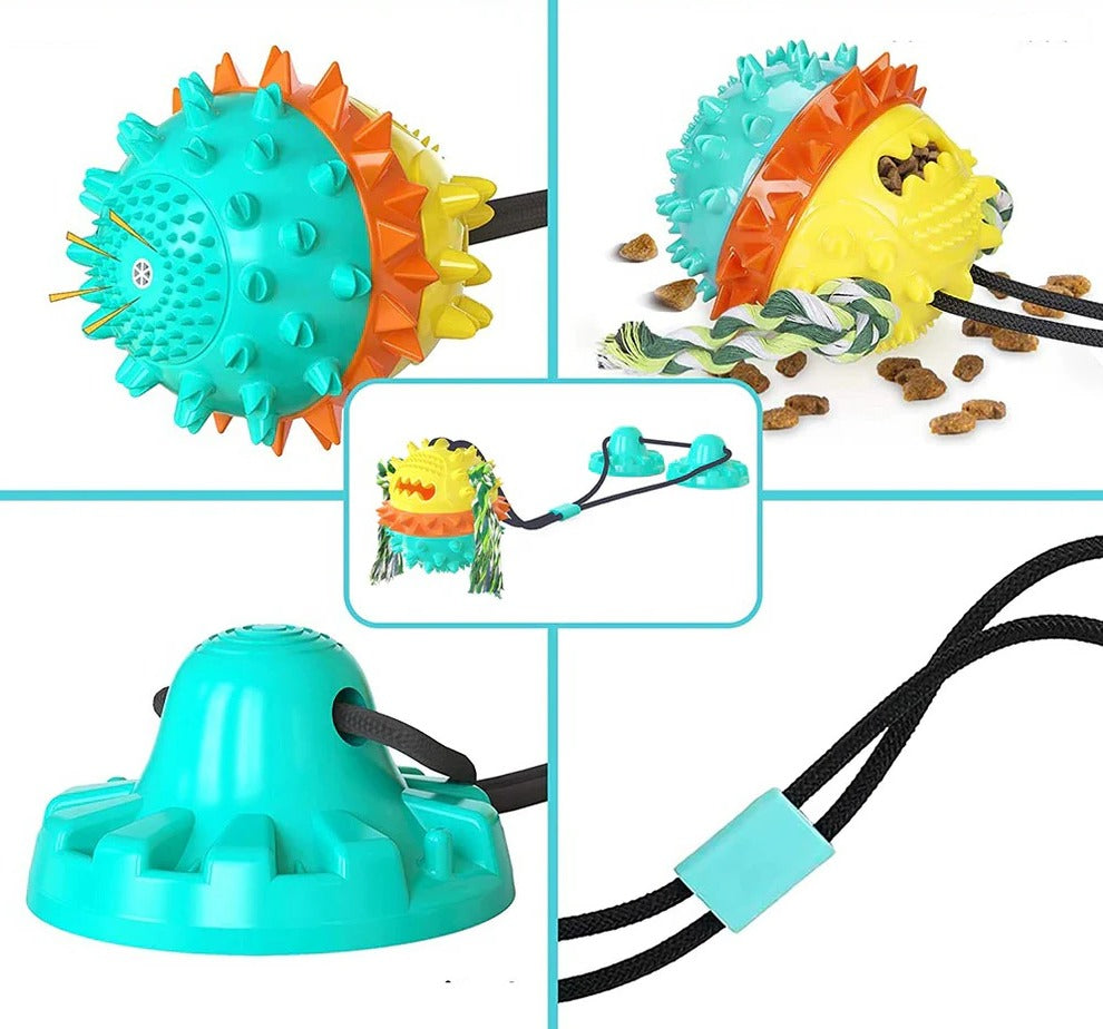 Rolling Pet Toy with Chew Bars and Self-Propelled Movement for All Sizes All Vera Mart