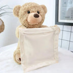 Interactive Plush Toy with Peekaboo Motion and Soothing Music, Removable Cover All Vera Mart