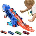 Toy Truck with Lifting Tailgate and Rotating Wheels, Mini Dinosaur Figures All Vera Mart
