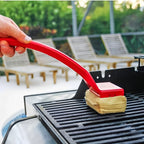 Steam Grill Cleaning Brush with Water Activated Pad and Replaceable Head All Vera Mart