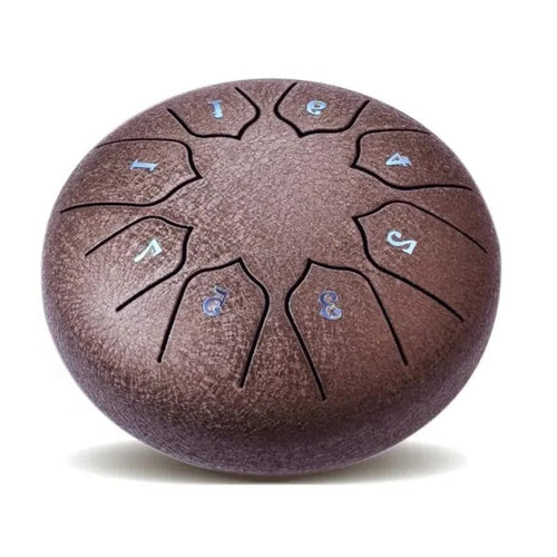 8-Tone Tongue Drum with Mallets and Pre-Tuned Melodic Scale for Beginners All Vera Mart