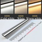 Angled LED Under Cabinet Bar with Sensor Switch and Trimmable Design All Vera Mart