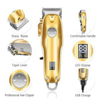 Hair Clipper Set with Outliner Trimmer and Foil Shaver, Cordless Rechargeable All Vera Mart