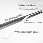 Angled LED Under Cabinet Bar with Sensor Switch and Trimmable Design All Vera Mart