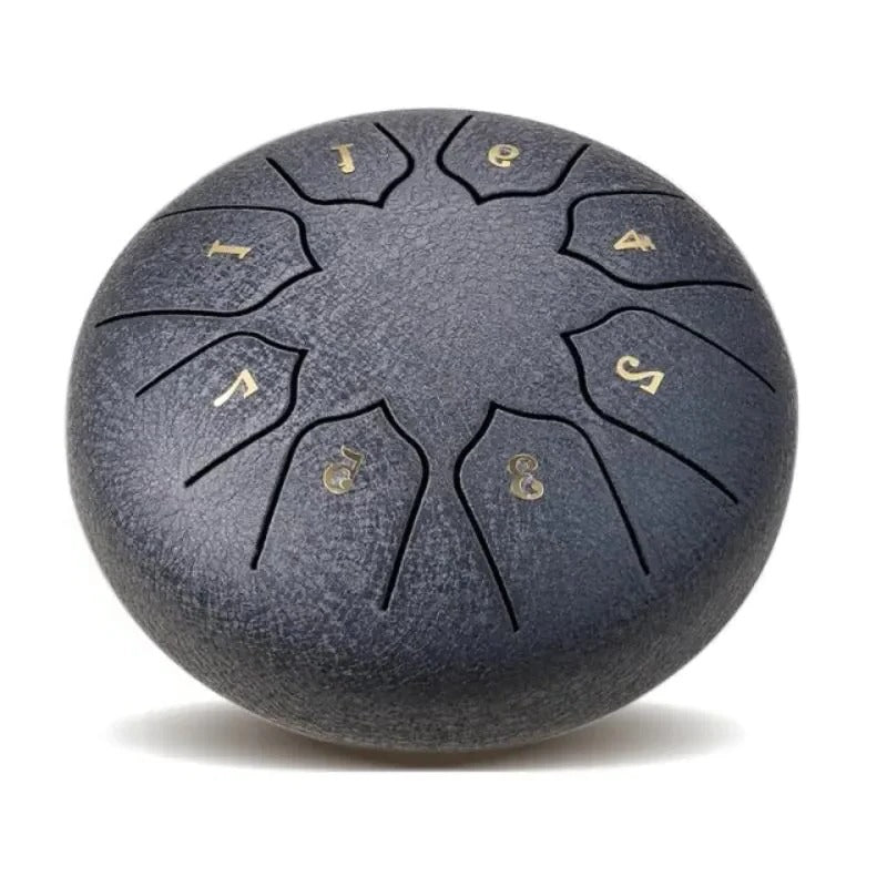 8-Tone Tongue Drum with Mallets and Pre-Tuned Melodic Scale for Beginners All Vera Mart