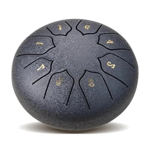 8-Tone Tongue Drum with Mallets and Pre-Tuned Melodic Scale for Beginners All Vera Mart