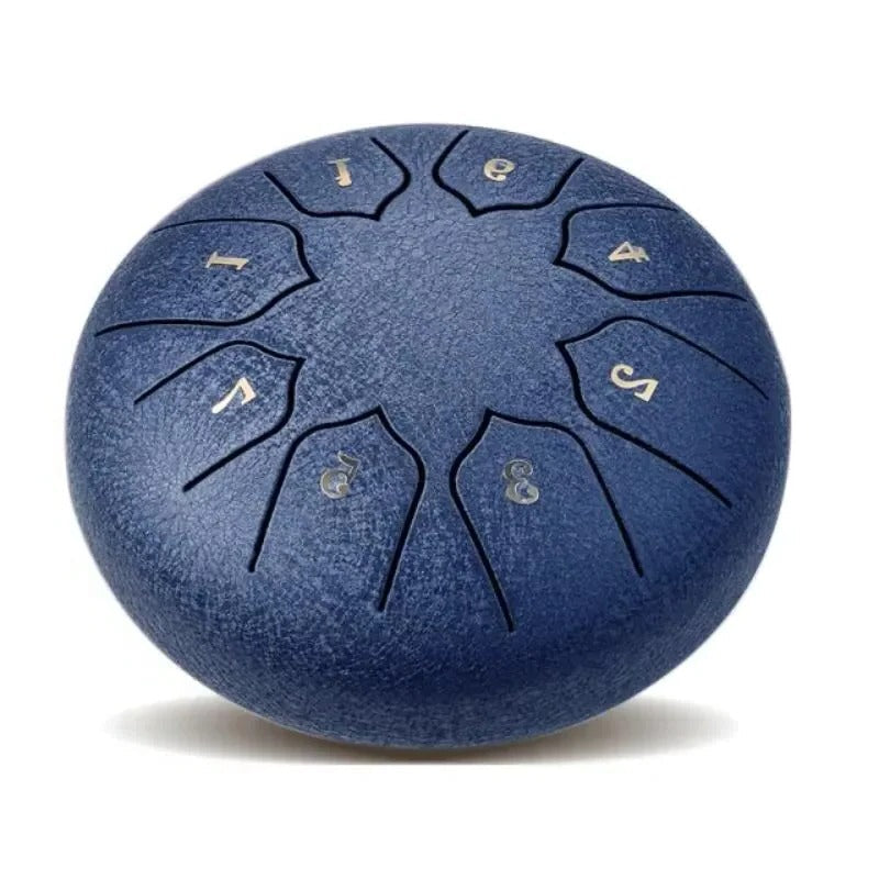 8-Tone Tongue Drum with Mallets and Pre-Tuned Melodic Scale for Beginners All Vera Mart
