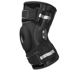 Hinged Knee Brace with Copper Stabilizers and Gel Patella Protection, Open Design All Vera Mart
