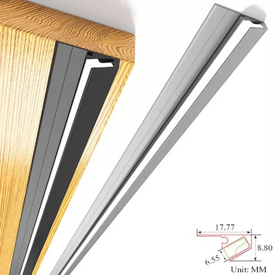 Angled LED Under Cabinet Bar with Sensor Switch and Trimmable Design All Vera Mart