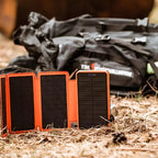 26,800mAh Solar Power Bank with Foldable Panels and Dual Ports, Flashlight All Vera Mart