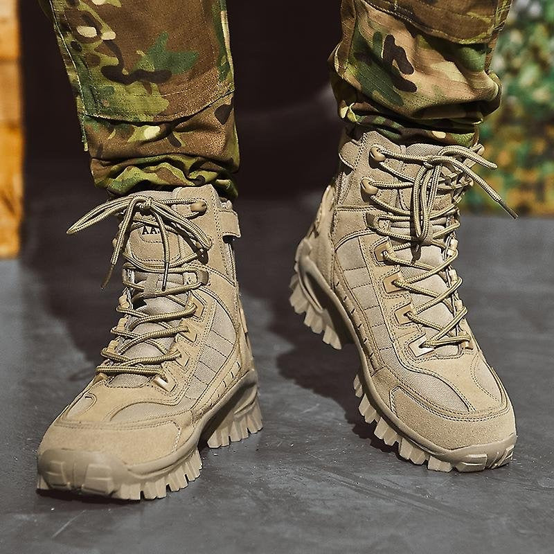 Winter Tactical Boots with Gripping Tread and Moisture Wicking Lining All Vera Mart