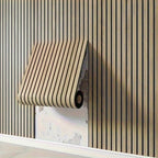 Self Adhesive Wall Panels with Raised Wood Grain Texture and Sound Dampening, Water Resistant All Vera Mart