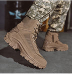 Winter Tactical Boots with Gripping Tread and Moisture Wicking Lining All Vera Mart