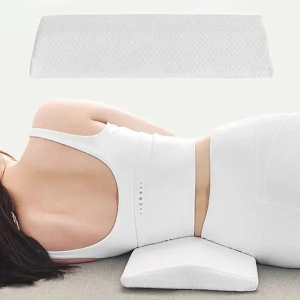 Lumbar Support Cushion with Breathable Mesh Cover and Resilient Foam Core, Sizes S, M All Vera Mart