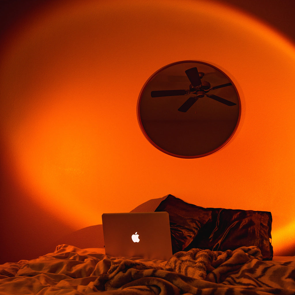 Smart Sunset Projection Lamp with App Control and Multiple Lighting Modes All Vera Mart