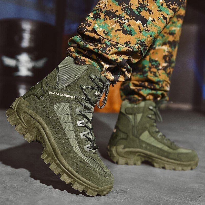 Winter Tactical Boots with Gripping Tread and Moisture Wicking Lining All Vera Mart