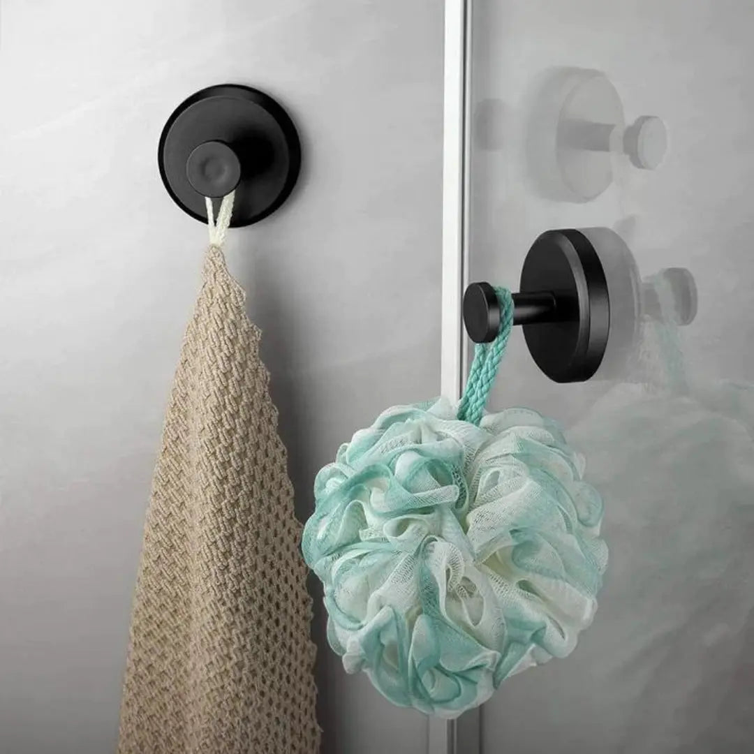 Suction Cup Hook with Locking Suction and 15 Lb Capacity, Reusable for Glass Tile Metal All Vera Mart