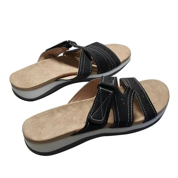 Women's Arch Support Sandals with Cushioned Footbed and Adjustable Straps All Vera Mart