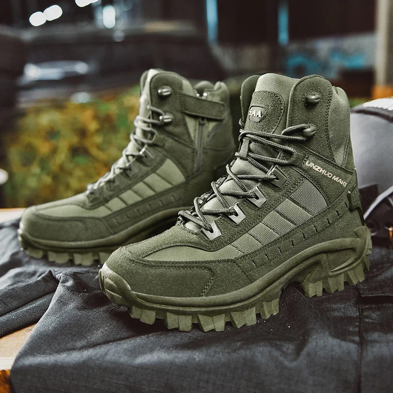 Winter Tactical Boots with Gripping Tread and Moisture Wicking Lining All Vera Mart