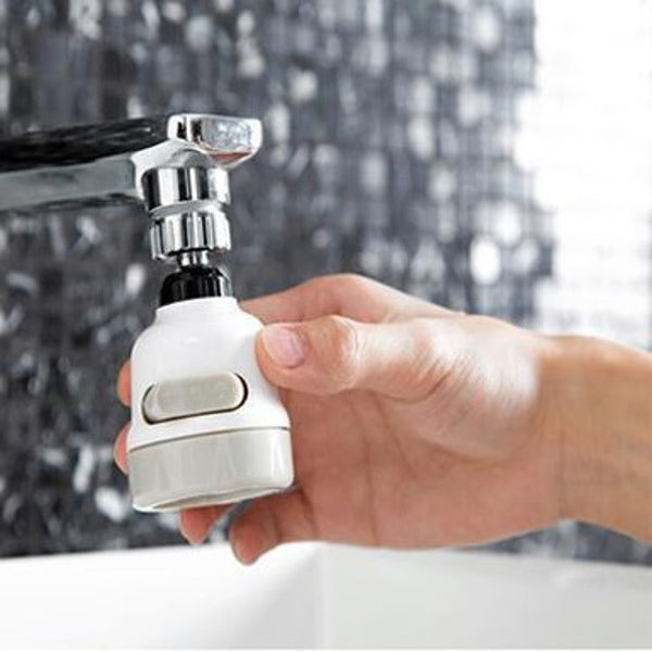 Adjustable Faucet Sprayer Head with 360 Degree Rotation and Jet Shower Modes All Vera Mart