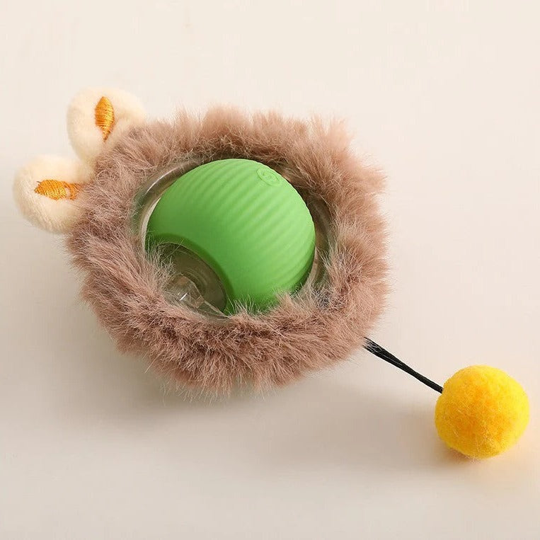 Interactive Dog Ball with Random Bounce and Removable Tail, Battery Operated All Vera Mart