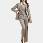 Women's Three Piece Suit Set with Blazer and Tailored Trousers, Waistcoat All Vera Mart