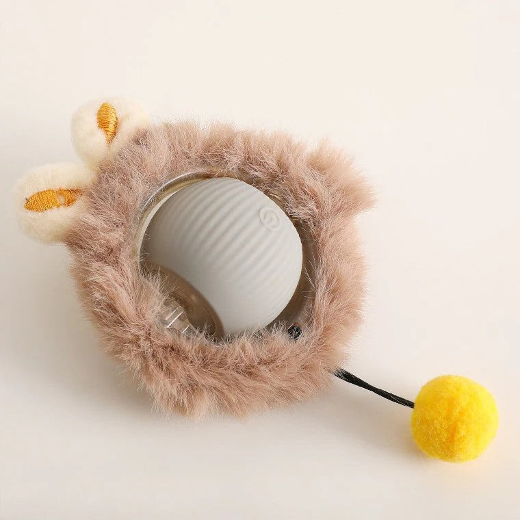Interactive Dog Ball with Random Bounce and Removable Tail, Battery Operated All Vera Mart